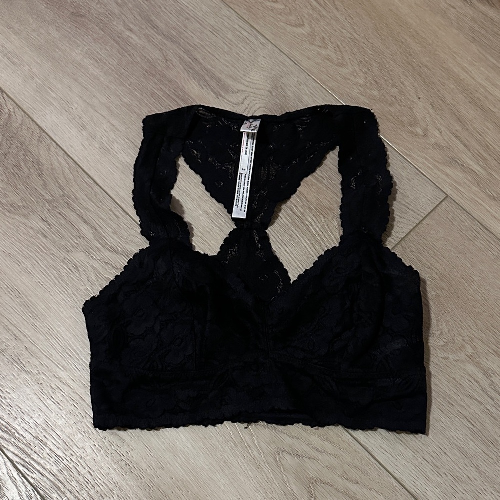 Free People bralette black small